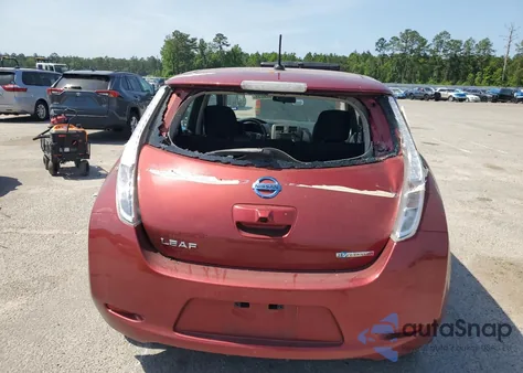 2015 Nissan Leaf S from USA, damaged, VIN 1N4AZ0CP3FC320784